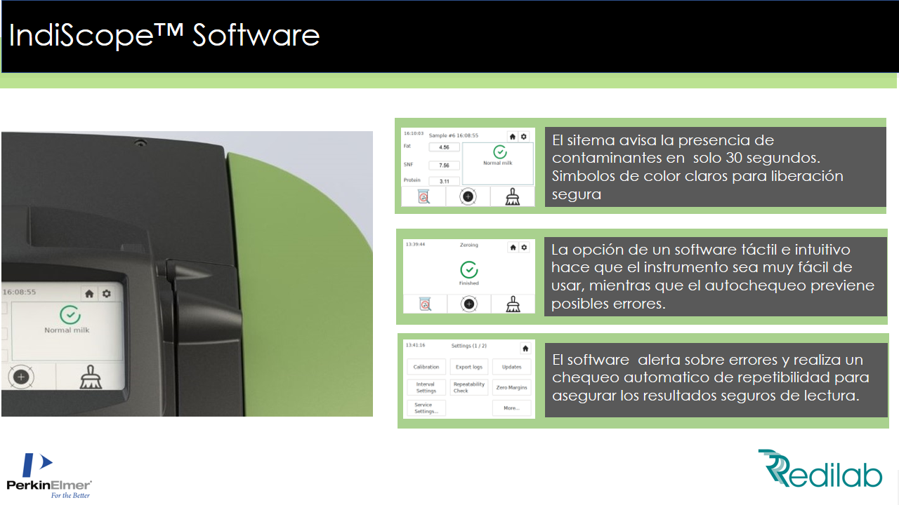 IndiScope  FT, IR - Analizador de Leche Cruda